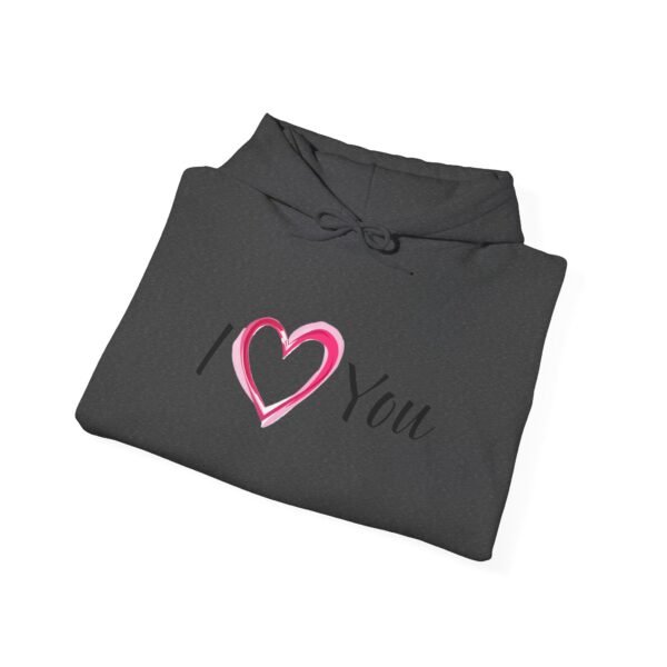 Heart Flower Hooded Sweatshirt - Image 29