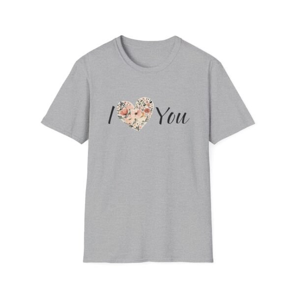 Heart Flowers T-Shirt - Image 13