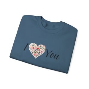 Floral Heart Sweatshirt