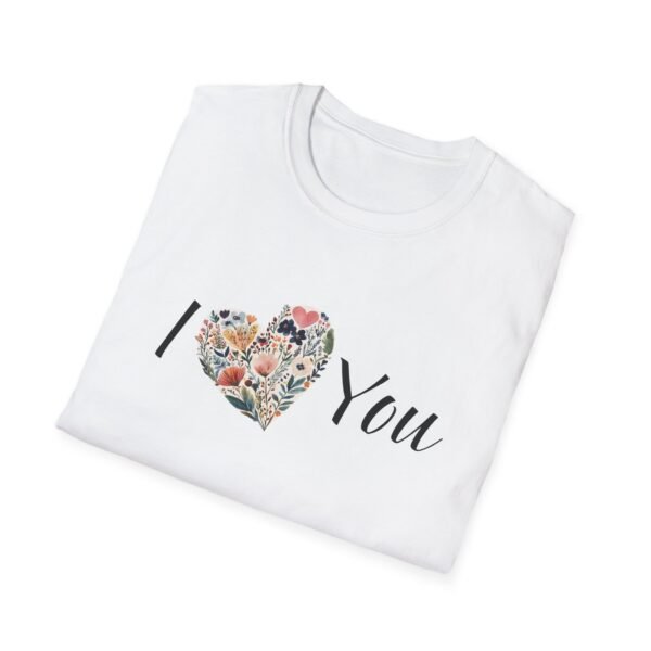 Heart Flowers T-Shirt - Image 8