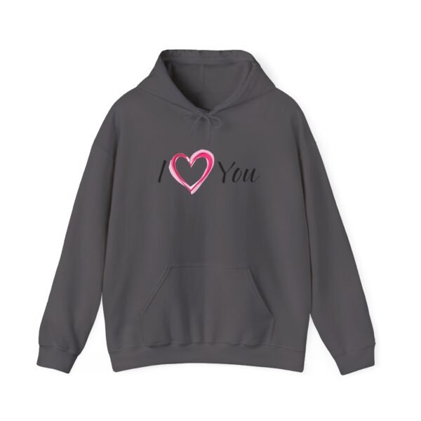 Heart Flower Hooded Sweatshirt - Image 42