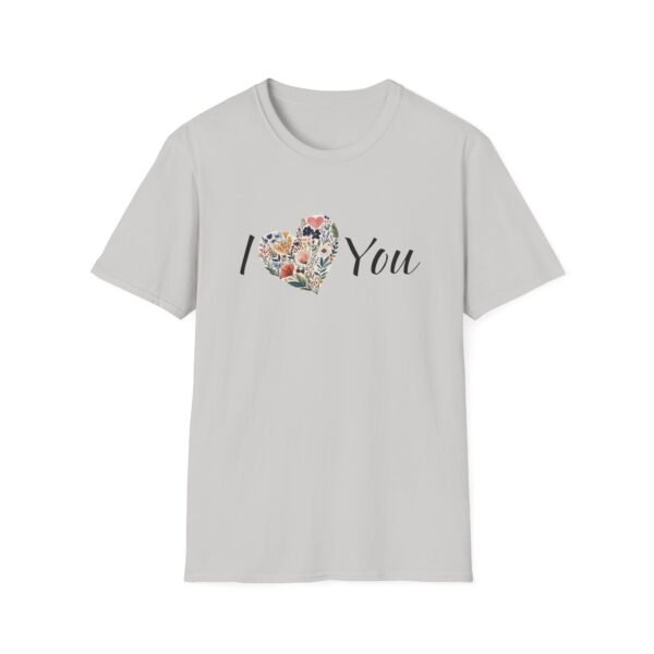 Heart Flowers T-Shirt - Image 9