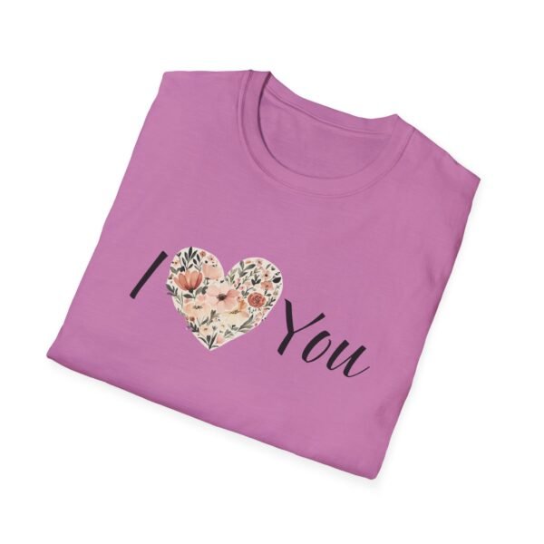 Heart Flowers T-Shirt - Image 52