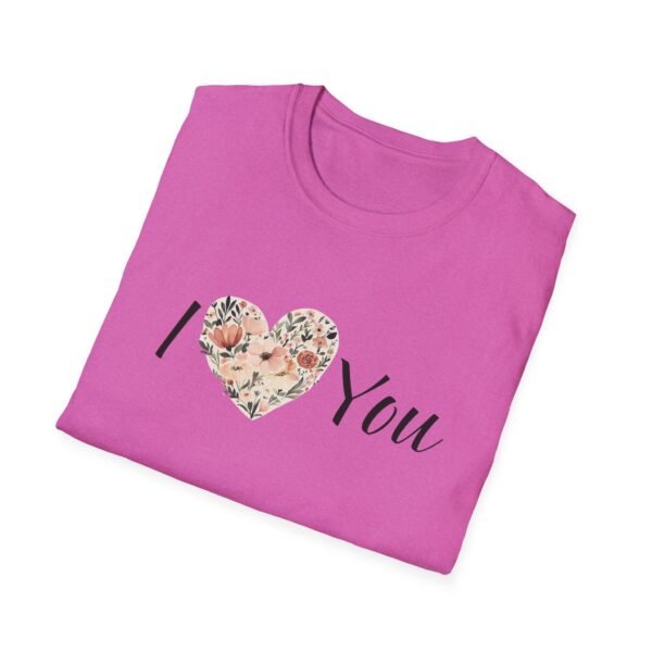 Heart Flowers T-Shirt - Image 60