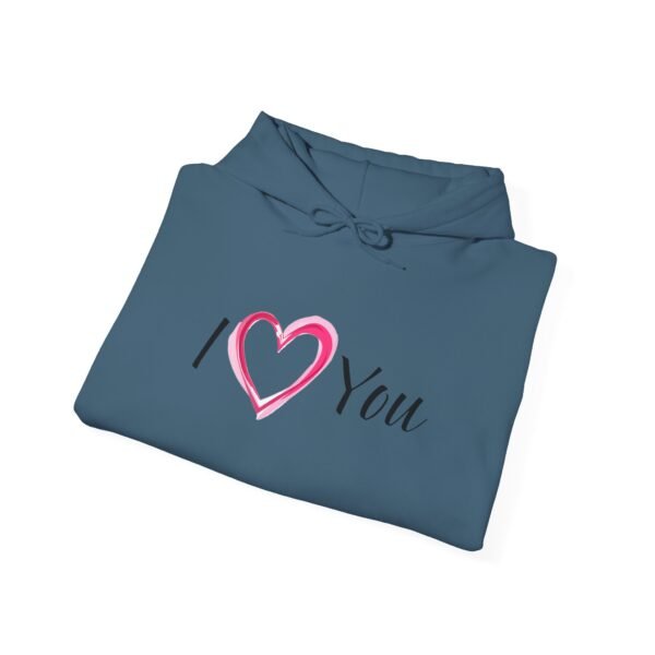 Heart Flower Hooded Sweatshirt - Image 37