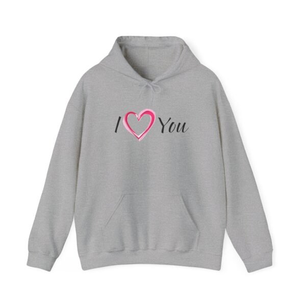 Heart Flower Hooded Sweatshirt - Image 14