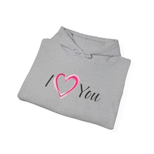 Heart Flower Hooded Sweatshirt - Image 17