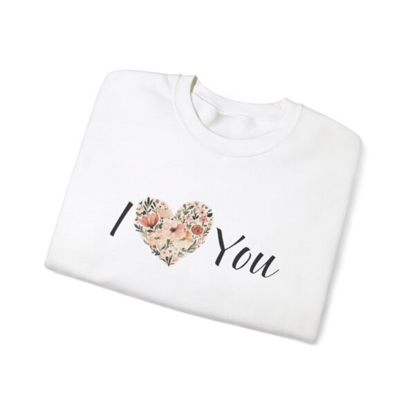 Heart Flower Crewneck Sweatshirt - Image 7