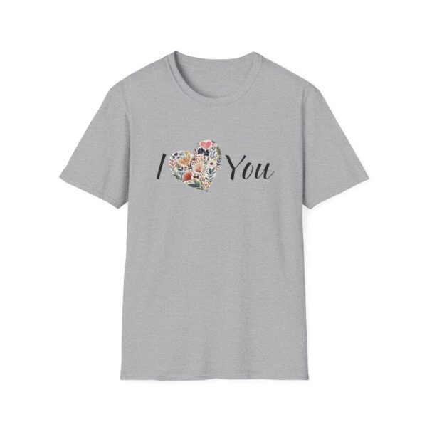 Heart Flowers T-Shirt - Image 13