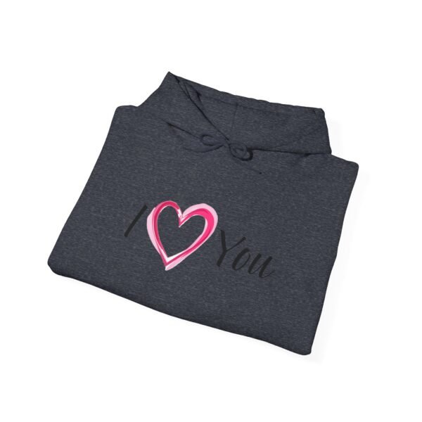 Heart Flower Hooded Sweatshirt - Image 33