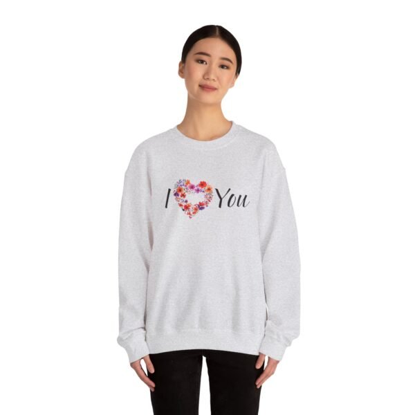 I Heart You Heavy Blend Crewneck Sweatshirt - Image 12