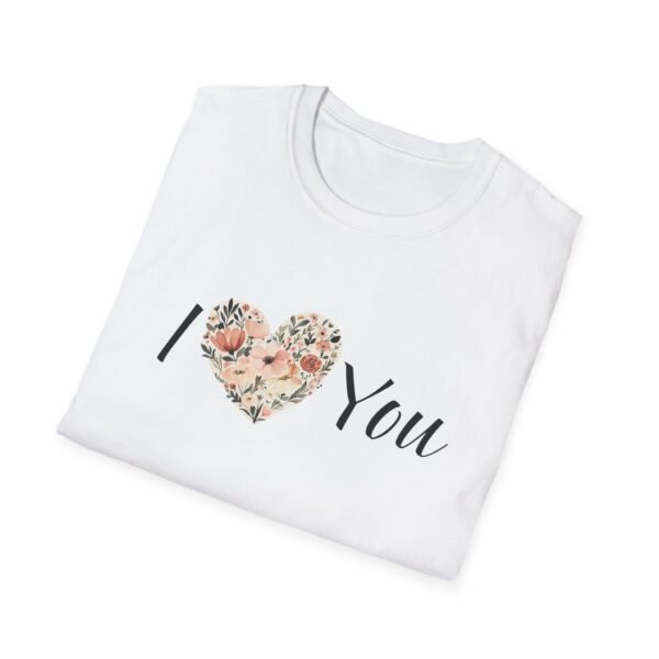 Heart Flowers T-Shirt - Image 8