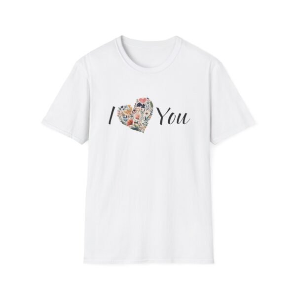 Heart Flowers T-Shirt - Image 5