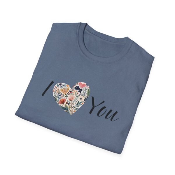 Heart Flowers T-Shirt - Image 40