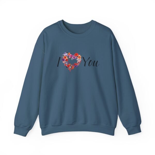 I Heart You Heavy Blend Crewneck Sweatshirt - Image 33