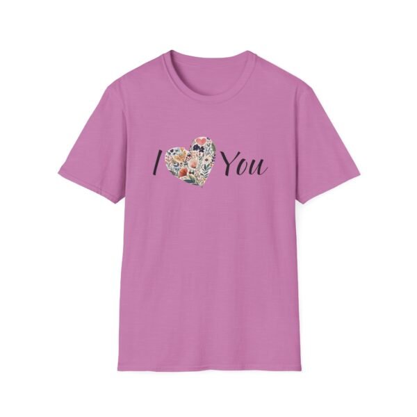 Heart Flowers T-Shirt - Image 45