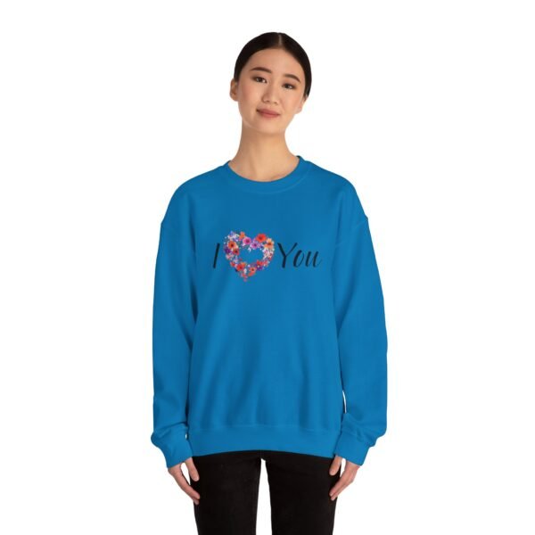 I Heart You Heavy Blend Crewneck Sweatshirt - Image 40