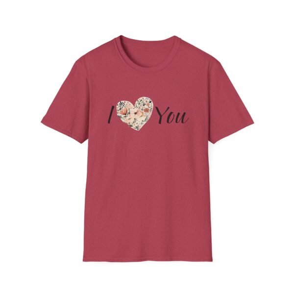 Heart Flowers T-Shirt - Image 61