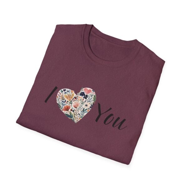 Heart Flowers T-Shirt - Image 56