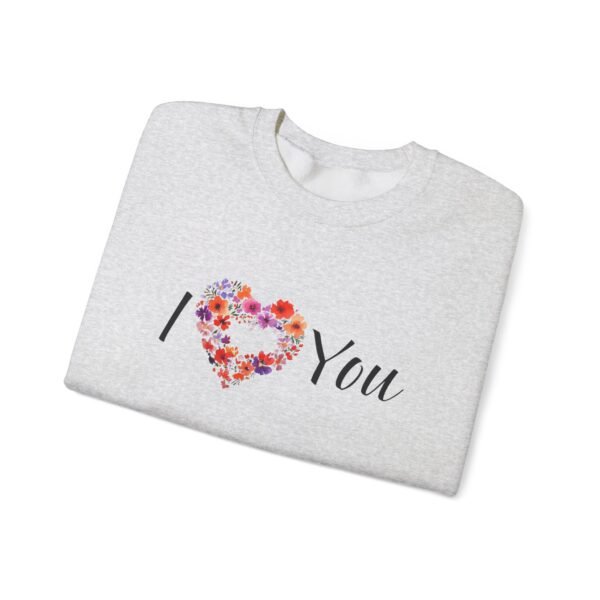 I Heart You Heavy Blend Crewneck Sweatshirt - Image 11