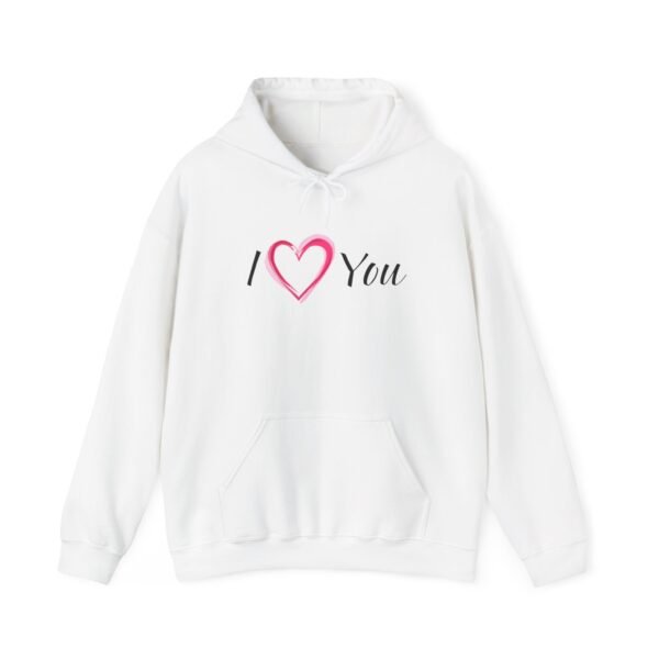 Heart Flower Hooded Sweatshirt - Image 6