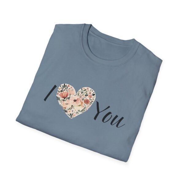 Heart Flowers T-Shirt - Image 40