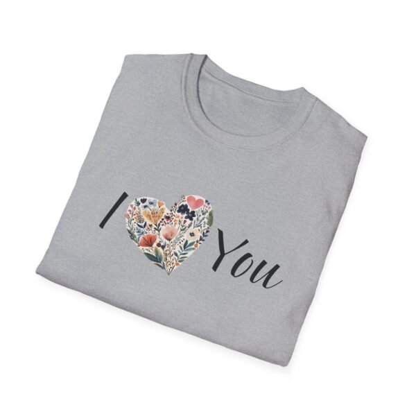 Heart Flowers T-Shirt - Image 16