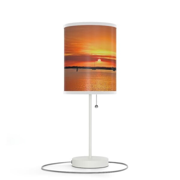 Lamp on a Stand, Sunset Theme Table Lamp - Image 3