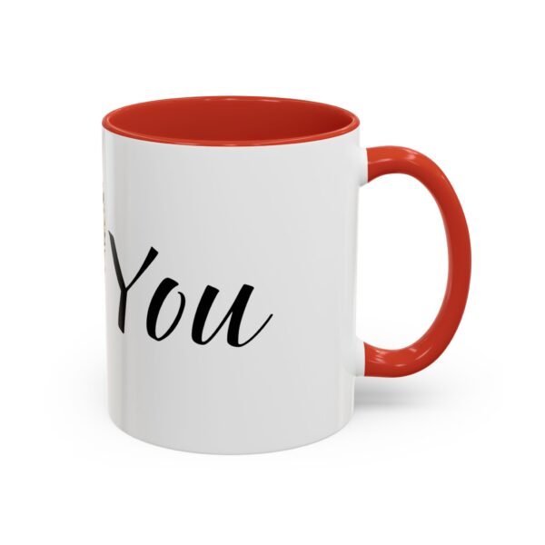 Coffee Mug - I Heart You with Flower Design - 11, 15oz - Image 14