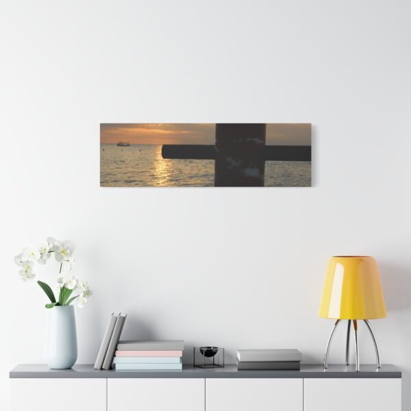 Canvas Print Sunset Boat Cleat - Image 31