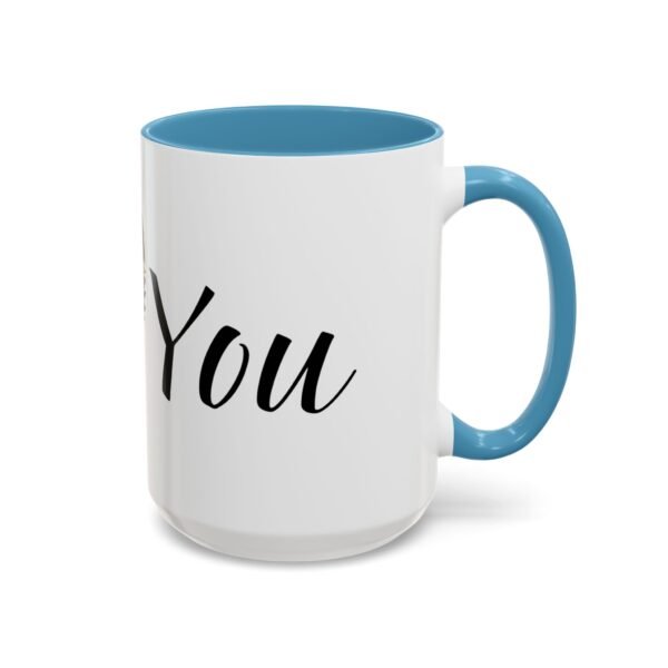 Coffee Mug - I Heart You with Flower Design - 11, 15oz - Image 26