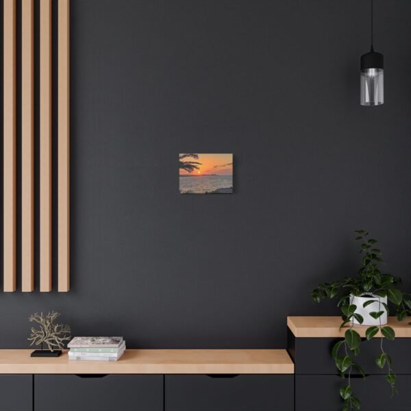 Canvas Print - Sunset Over the Ocean in Cyprus - Image 4