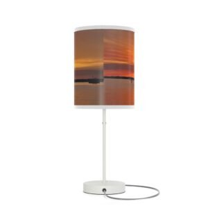 Lamp on a Stand, Sunset Theme Table Lamp