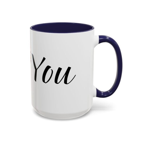 Coffee Mug - I Heart You with Flower Design - 11, 15oz - Image 34