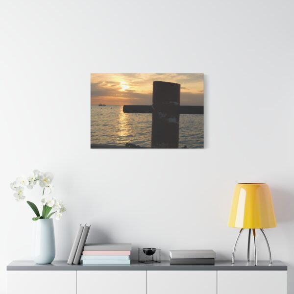 Canvas Print Sunset Boat Cleat - Image 27