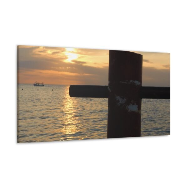 Canvas Print Sunset Boat Cleat - Image 34