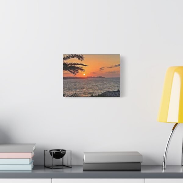 Canvas Print - Sunset Over the Ocean in Cyprus - Image 3