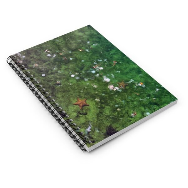 Spiral Notebook - Jellyfish and Starfish, Journal, Diary, Notebook, Back to School, Gift - Image 3