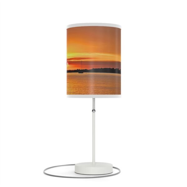 Lamp on a Stand, Sunset Theme Table Lamp