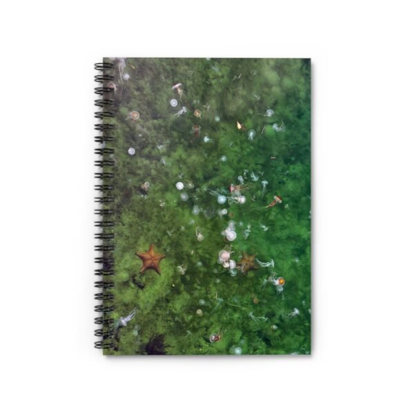 Spiral Notebook - Jellyfish and Starfish, Journal, Diary, Notebook, Back to School, Gift - Image 2