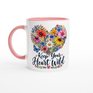 Keep Your Heart Wild – 11oz Ceramic Mug